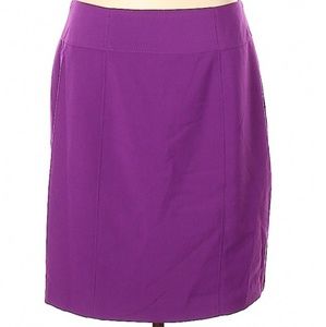 Purple Relaxed pencil/straight skirt